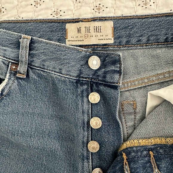 Free People midrise, crop jeans! - Picture 3 of 3
